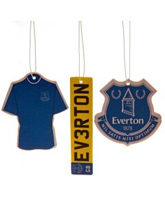 Everton FC 3pk Air Freshener Maznun Football