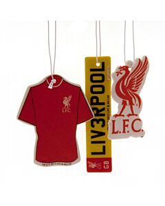 Liverpool FC Liverbird 3pk Air Freshener Maznun Football
