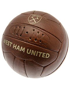 West Ham United FC Faux Leather Football Maznun Football
