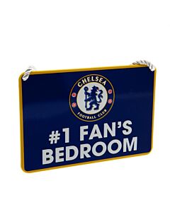 Chelsea FC Bedroom Sign No1 Fan Maznun Football