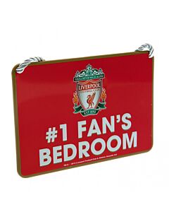 Liverpool FC Bedroom Sign No1 Fan Maznun Football