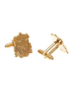 Liverpool FC Gold Plated Crest Cufflinks Maznun Football