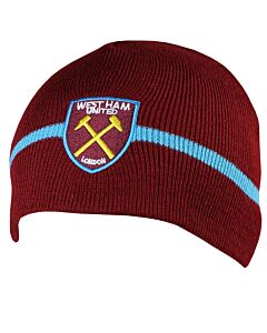 West Ham United FC Stripe Beanie Maznun Football