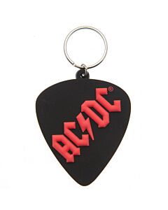 AC/DC PVC Keyring Maznun Football