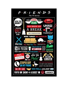 Friends Poster Infographic 150 Maznun Football