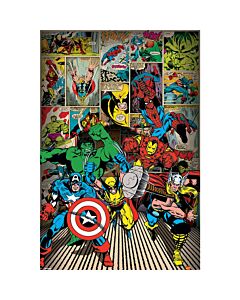 Marvel Comics Poster Heroes 111 Maznun Football