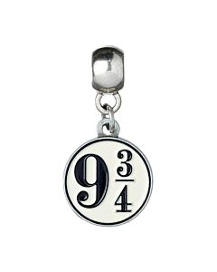 Harry Potter Silver Plated 9 & 3 Quarters Charm Maznun Football