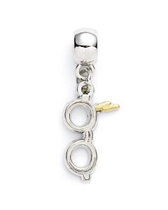 Harry Potter Silver Plated Harry Glasses Charm Maznun Football