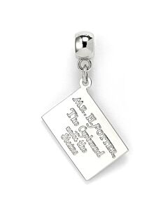 Harry Potter Silver Plated Hogwarts Letter Charm Maznun Football