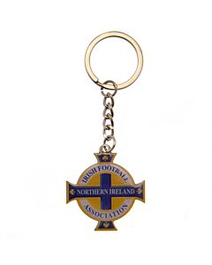 Northern Ireland Crest Keyring Maznun Football