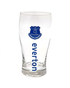 Everton FC Tulip Pint Glass Maznun Football