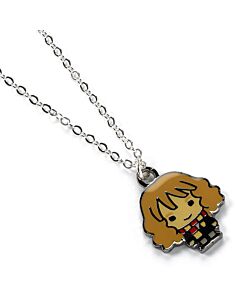 Harry Potter Silver Plated Chibi Hermione Necklace Maznun Football