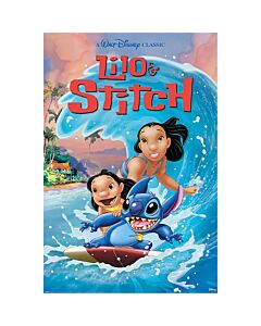 Lilo & Stitch Poster Wave Surf 178 Maznun Football
