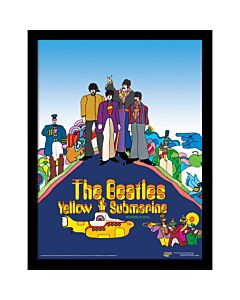 The Beatles Picture Yellow Submarine 16 x 12 Maznun Football