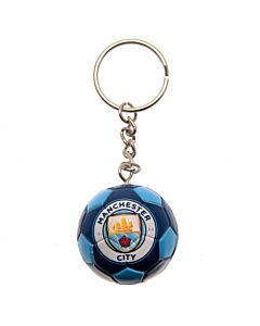 Manchester City FC Football Keyring Maznun Football