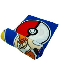 Pokemon Awesome Team Fleece Blanket Maznun Football