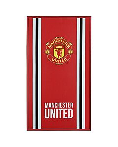 Manchester United FC Core Stripe Towel Maznun Football