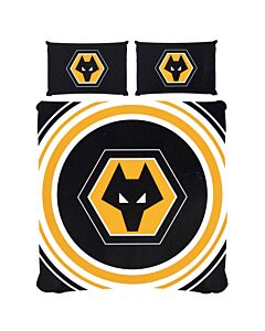 Wolverhampton Wanderers FC Pulse Double Duvet Set Maznun Football