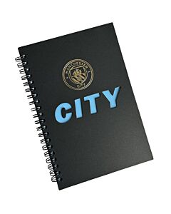 Manchester City FC A5 Cut Out Notebook Maznun Football