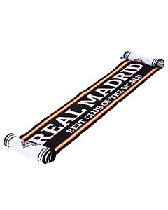 Real Madrid CF Black Scarf Maznun Football