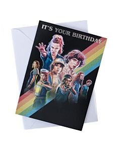 Stranger Things Birthday Card Maznun Football