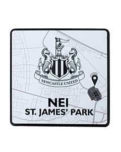 Newcastle United FC Route To St James' Park Fridge Magnet Maznun Football