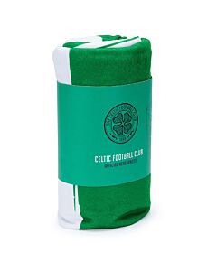 Celtic FC Hoop Polar Fleece Blanket Maznun Football