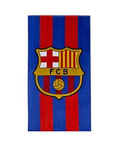 FC Barcelona Crest Towel Maznun Football