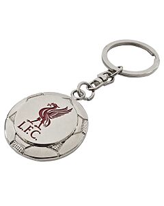 Liverpool FC Silver Ball Keyring Maznun Football