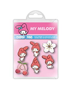 My Melody Charm Pin Set Maznun Football