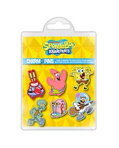SpongeBob SquarePants Charm Pin Set Maznun Football