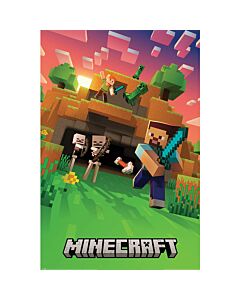 Minecraft Cinematic Skeletons Poster 68 Maznun Football