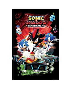 Sonic The Hedgehog Shadow Poster 93 Maznun Football