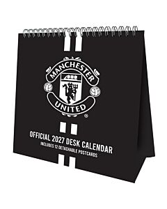 Manchester United FC Desktop Calendar 2027 Maznun Football