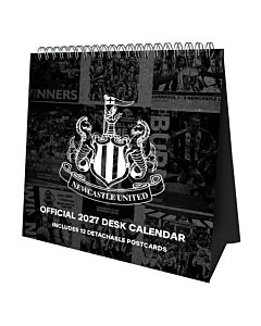 Newcastle United FC Desktop Calendar 2027 Maznun Football