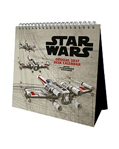 Star Wars Desktop Calendar 2027 Maznun Football