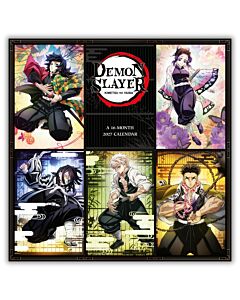 Demon Slayer Square Calendar 2027 Maznun Football