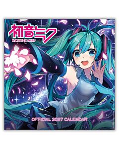 Hatsune Miku Square Calendar 2027 Maznun Football