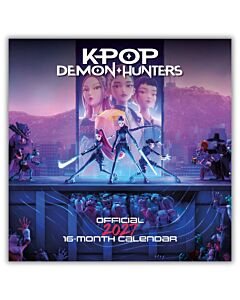 K-POP Demon Hunters Square Calendar 2027 Maznun Football