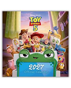 Toy Story 5 Square Calendar 2027 Maznun Football