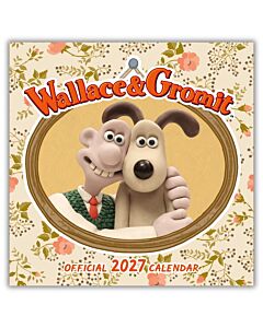 Wallace And Gromit Square Calendar 2027 Maznun Football