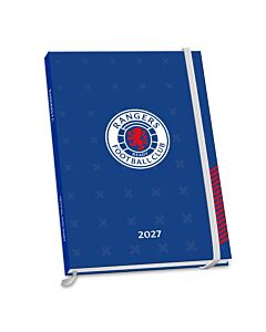 Rangers FC A5 Diary 2027 Maznun Football