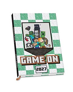 Minecraft A5 Diary 2027 Maznun Football
