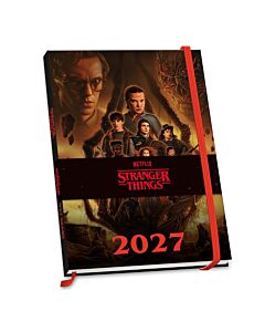 Stranger Things A5 Diary 2027 Maznun Football