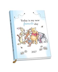 Winnie The Pooh A5 Diary 2027 Maznun Football