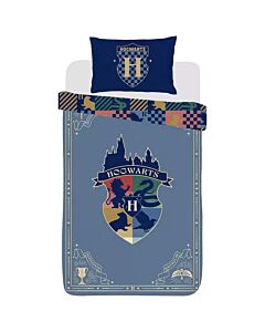 Harry Potter Hogwarts Single Duvet Set Maznun Football