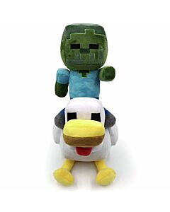Minecraft Chicken Jockey Shaped Cushion Maznun Football