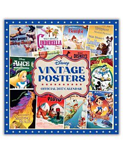 Disney Vintage Square Calendar 2027 Maznun Football