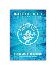 Manchester City FC Deluxe Calendar 2027 Maznun Football