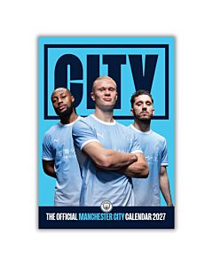 Manchester City FC A3 Calendar 2027 Maznun Football